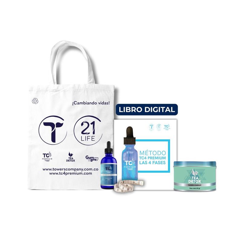 GENERICO - Pérdida de Peso Kit Gotas Tc4 Premium