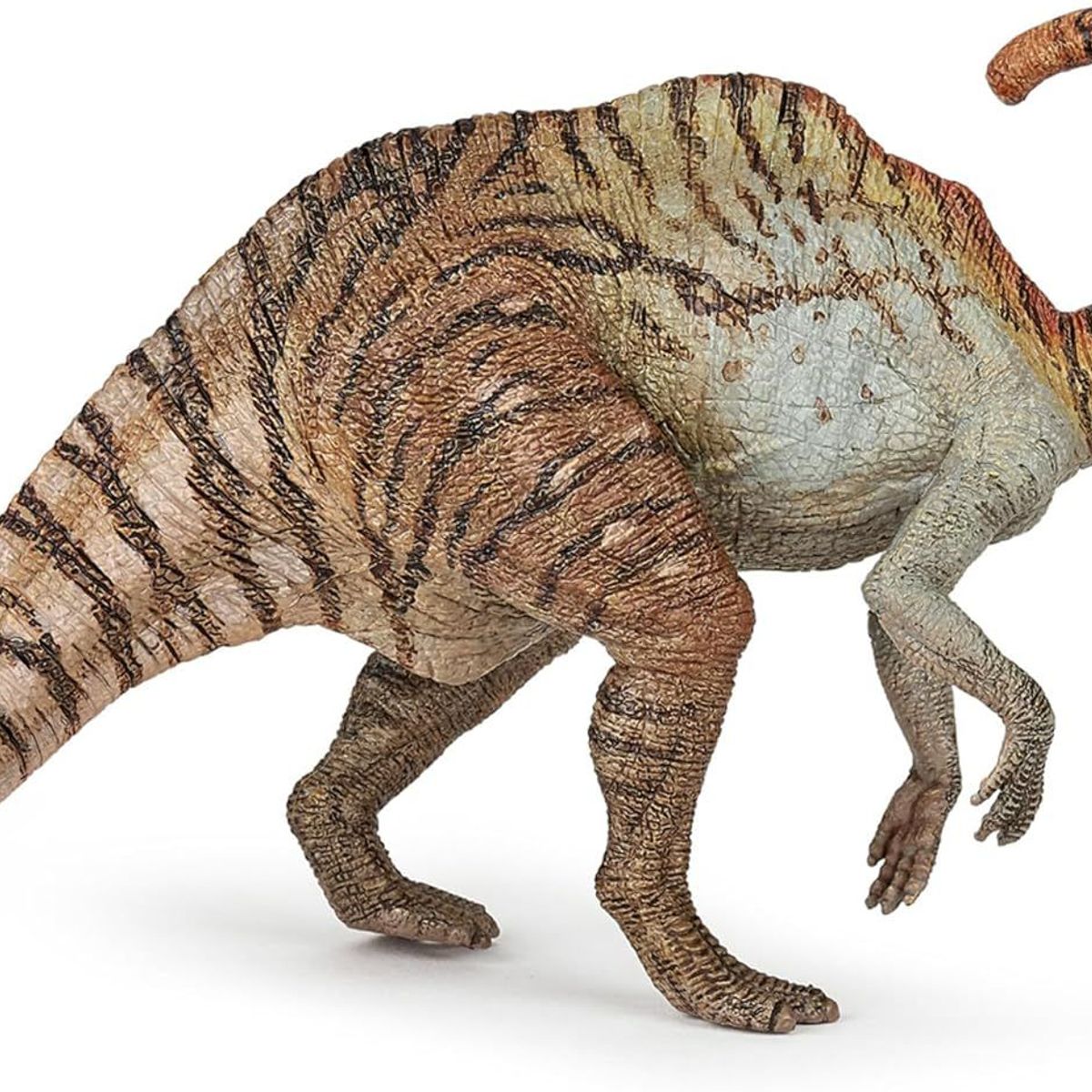 PAPOS - Figura Dinosaurios Parasaurolophus Colección Pintado A Mano