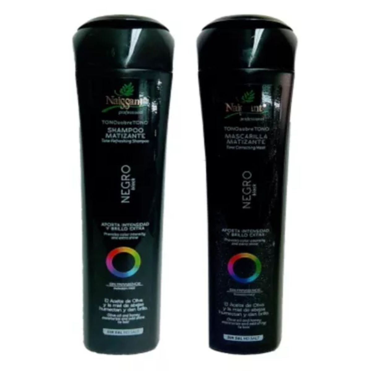 NAISSANT - Kit Naissant Shampoo  Mascarilla Negro Matizante