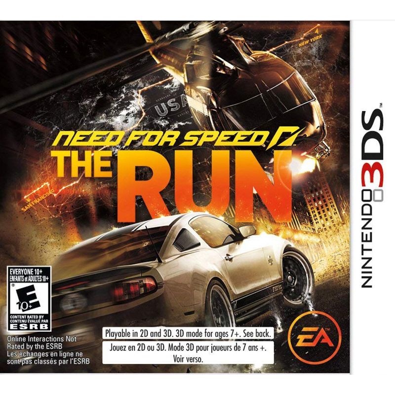 ELECTRONIC ARTS - Need for speed the run - nintendo 3ds