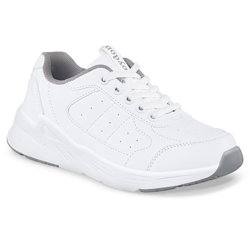 CROYDON - Tenis Colegio Neril C Blanco-Gris para Niño y Niña Croydon