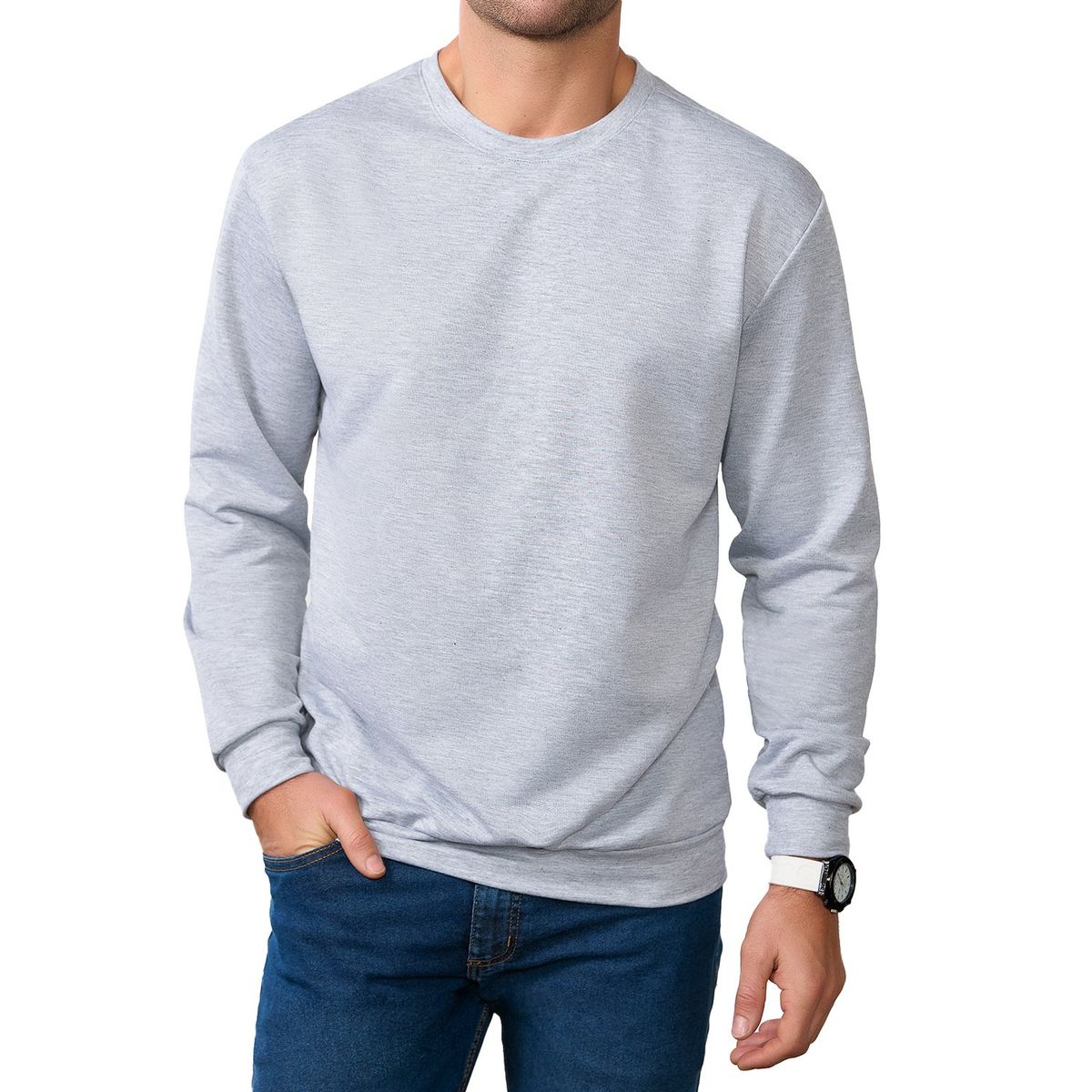 CROYDON - Buzo Sebastian Gris Croydon para Hombre