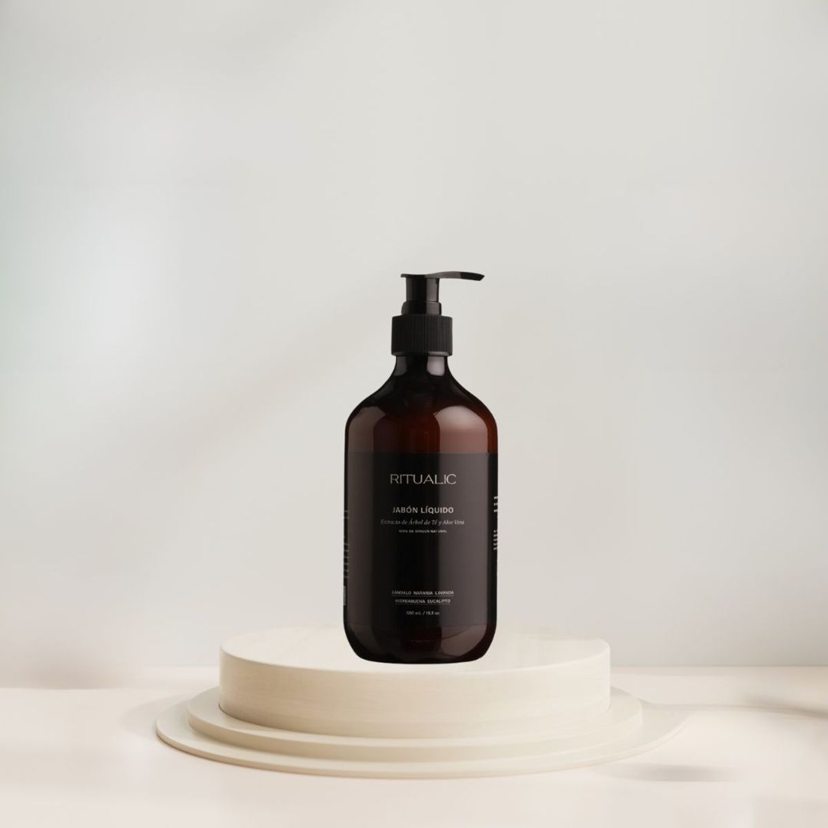 RITUALIC LABORATORIO DE PLANTAS - Jabón Líquido Manos y Cuerpo - Árbol de Té y Aloe