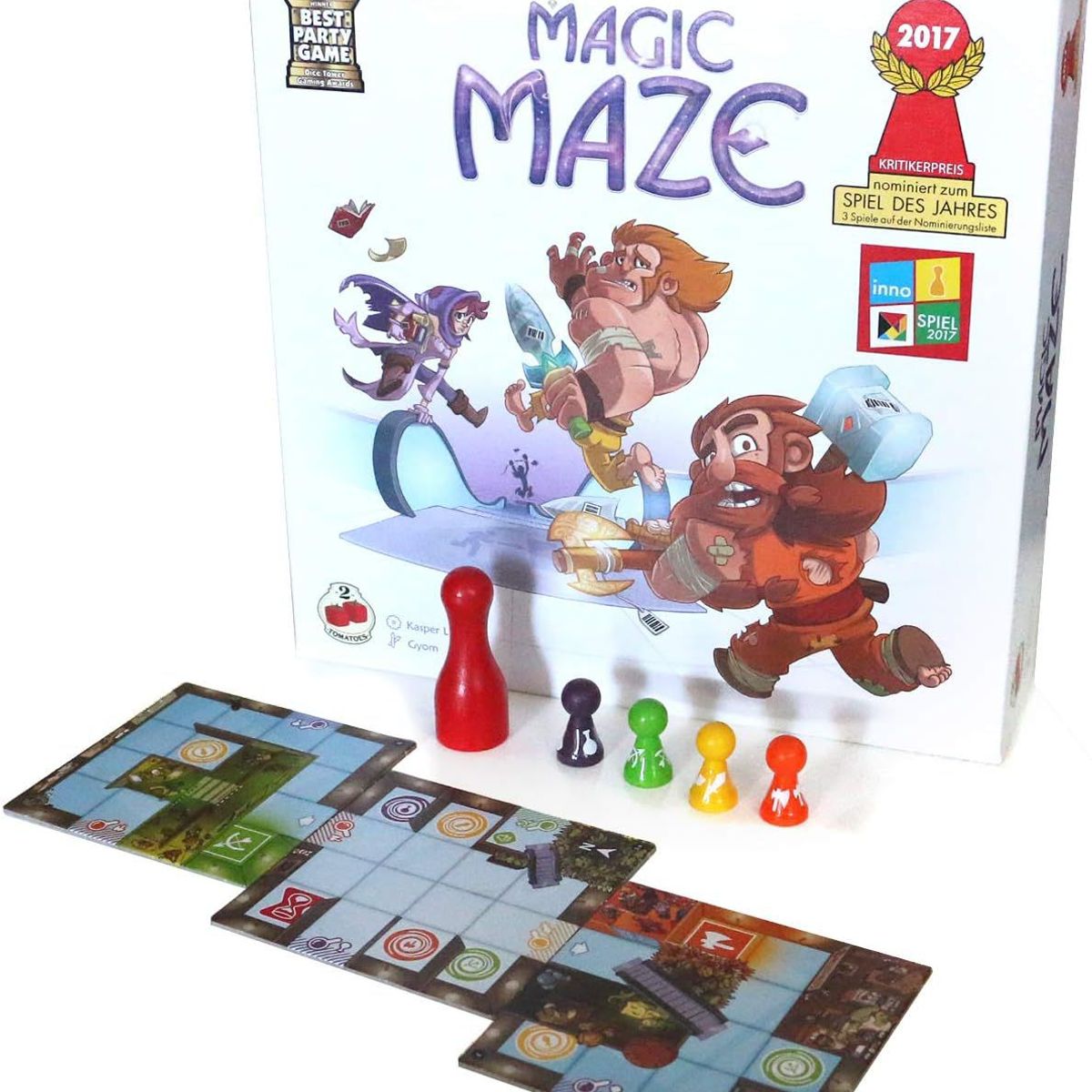 ASMODEE - Juego De Mesa Laberinto Mágico Familiar En Español