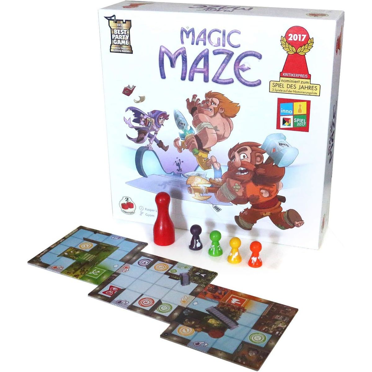 ASMODEE - Juego De Mesa Laberinto Mágico Familiar En Español