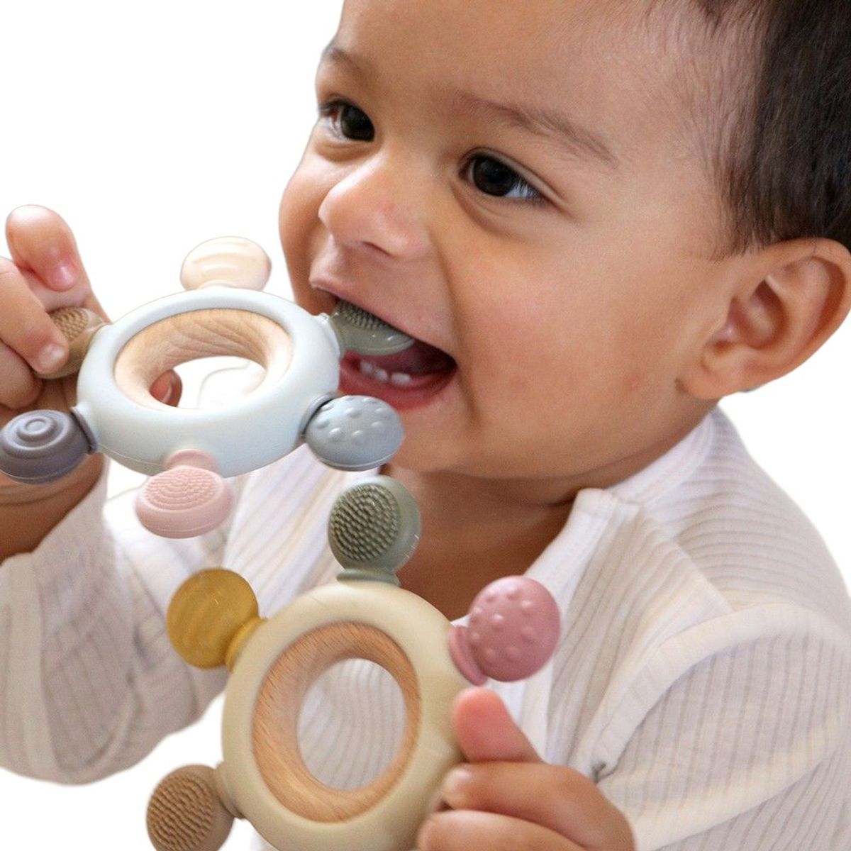 MORENAFILOMENA - Mordedor Ring para bebe en silicona libre BPA