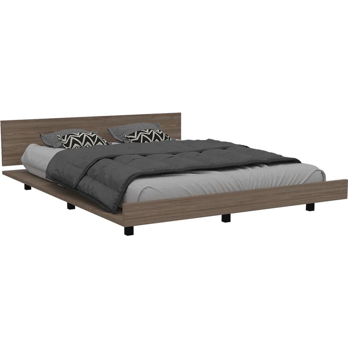 RTA MUEBLES - Cama 1.60 kaia miel/blanco cmb 3882 RTA