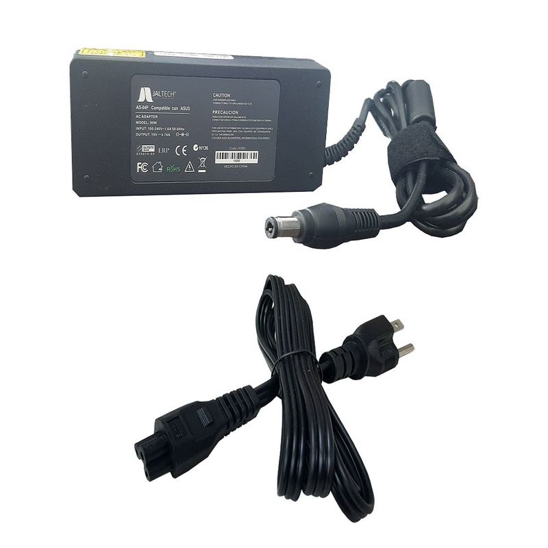 GENERICO - CARGADOR PARA ASUS 19V 4.74A PUNTA 5.5 x 2.5 mm 2 AÑOS DE GARANTÍA