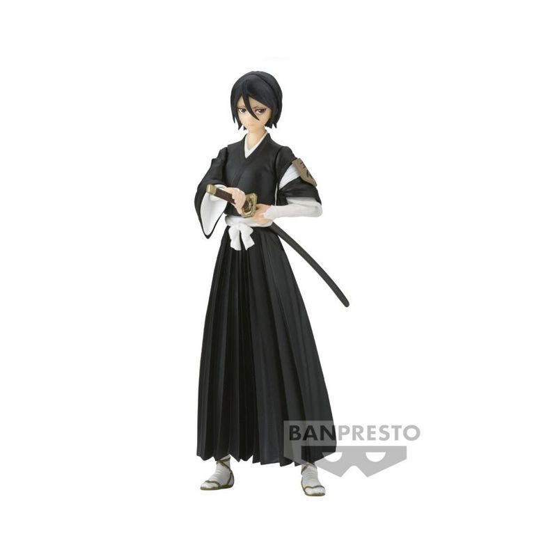 BANPRESTO - FIGURA COLECCIONABLE BANDAI DE BLEACH SOLID AND SOULS-RUKIA KUCHIKI