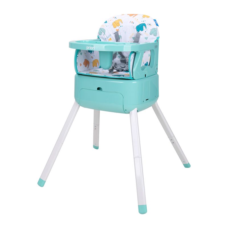 PRIORI - Silla Comedor Bebe Priori Verde Bony 3 en 1 Verde