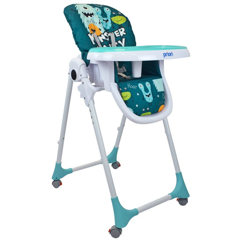 PRIORI - Silla Comedor Bebe Priori Charlie Verde Mosntruos