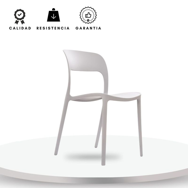 EKONOMODO COLOMBIA - Silla Multiproposito Abi Gris