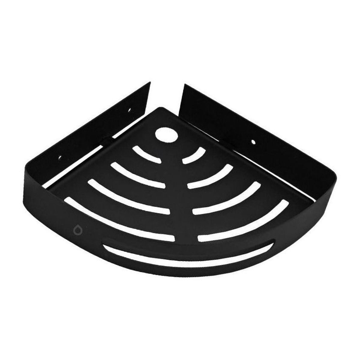 GENERICO - Repisa de lujo esquinera en malla negra