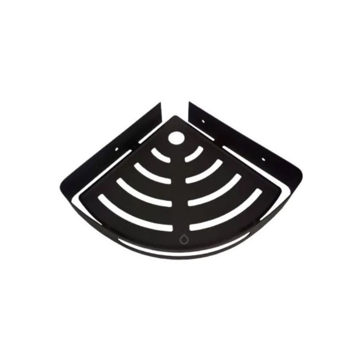 GENERICO - Repisa de lujo esquinera en malla negra