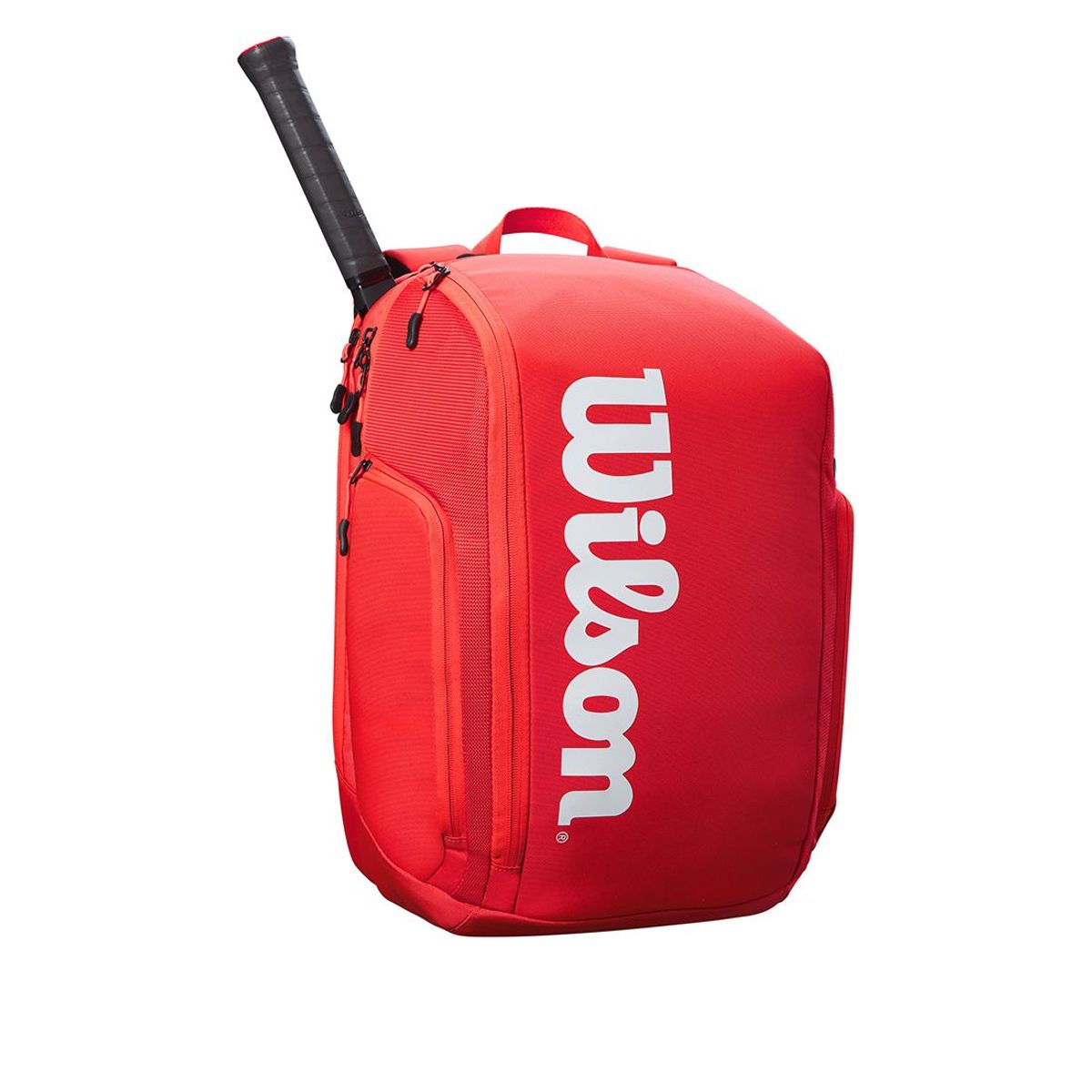 WILSON - Bolso de Tenis Wilson Super Tour Backpack Rojo 2 PK
