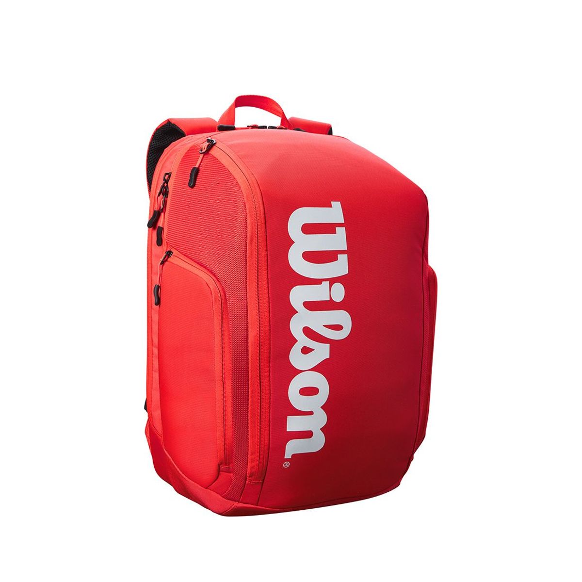 WILSON - Bolso de Tenis Wilson Super Tour Backpack Rojo 2 PK