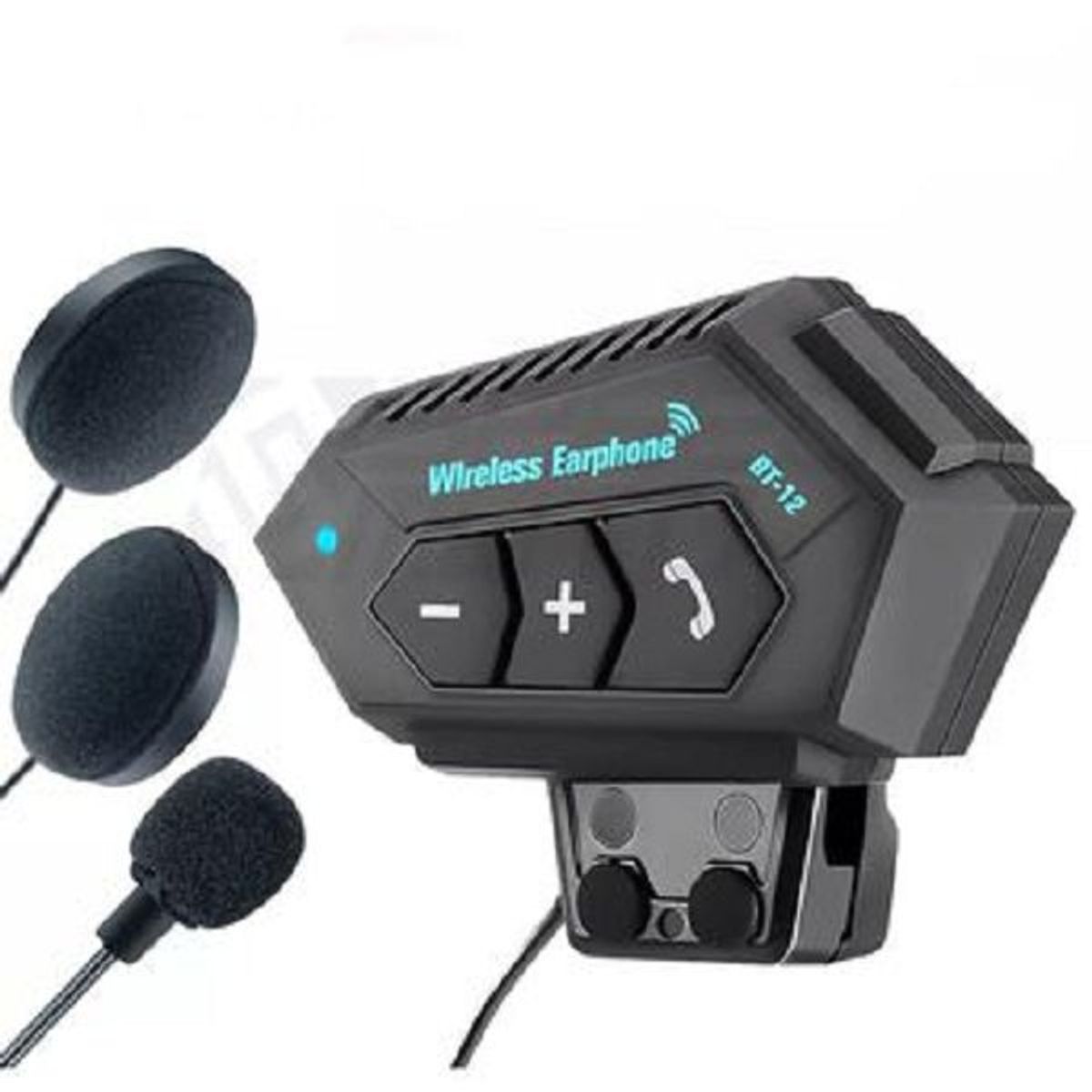GENERICO - Intercomunicador bt12 auriculares casco bluetooh