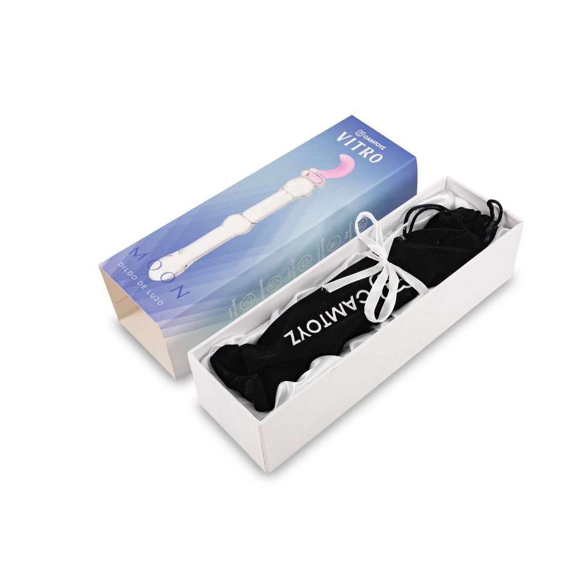 GENERICO - Dildo de Vidrio Moon-Vitro