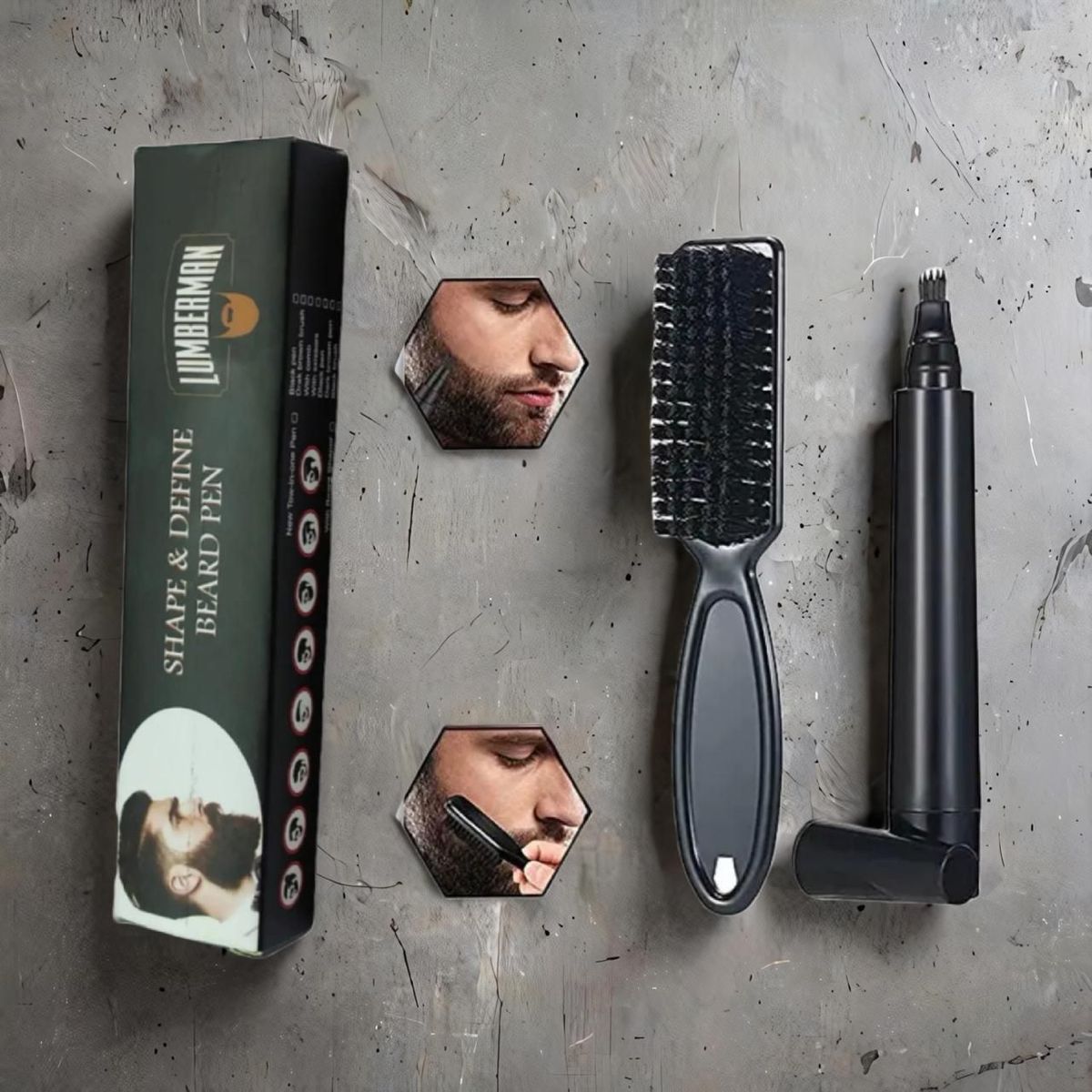 LUMBERMAN - Lapiz Delineador Barba Hombre LUMBERMAN