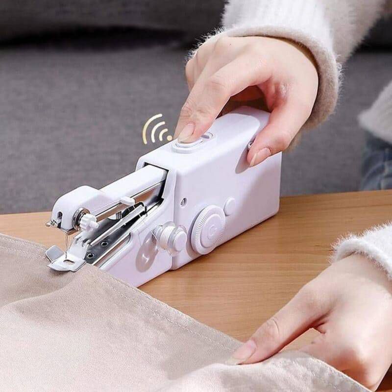 GENERICO - Mini Maquina De Coser Manual Pequeña De Mano Handy Stitch