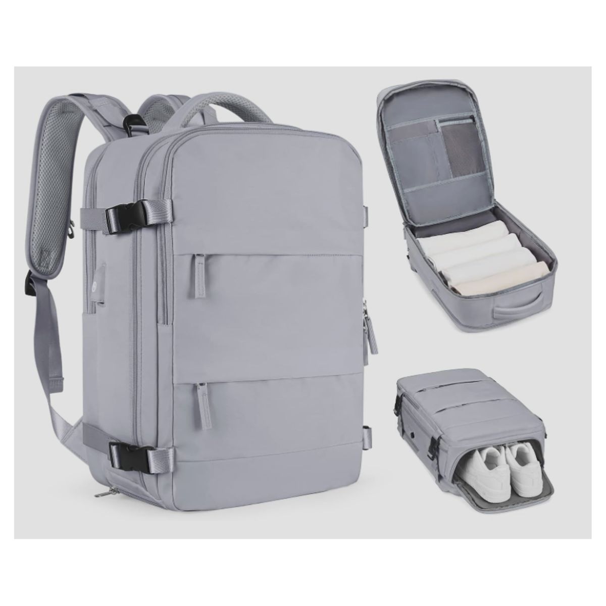 DISTRIBUCIONES GUZ SAS - Maleta De Mano Para Cabina Viaje Y Ordenador Usb