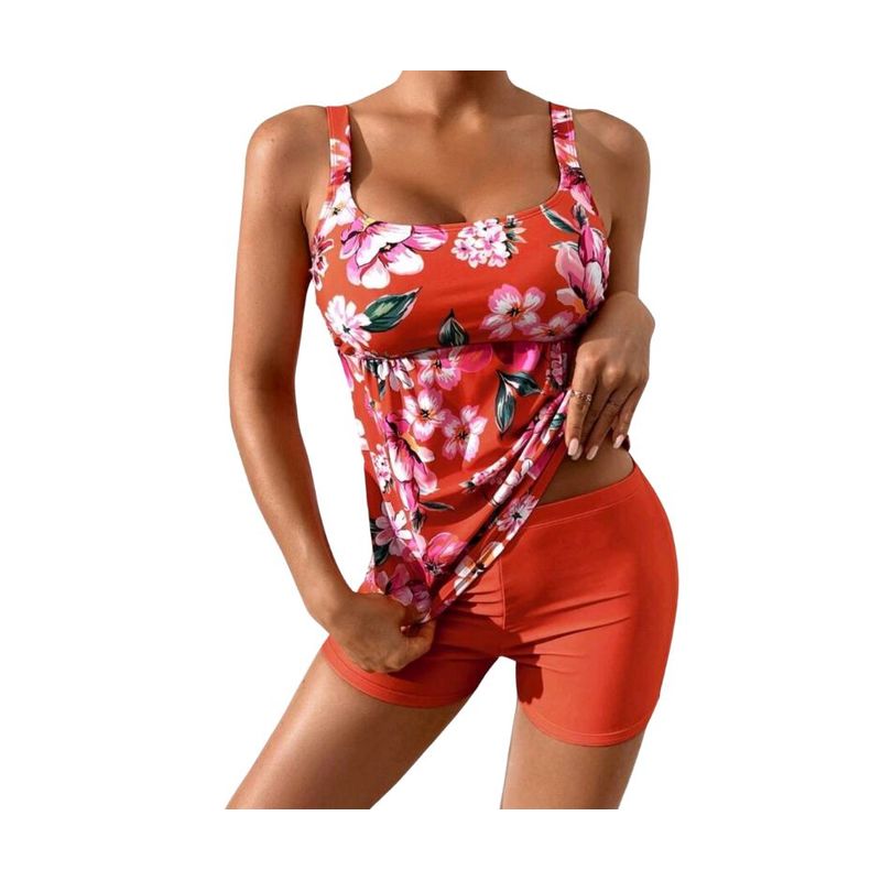 YURELKSHOP - VESTIDO DE BAÑO AQUAFLOR TANKINI 2 PIEZAS BIKINI