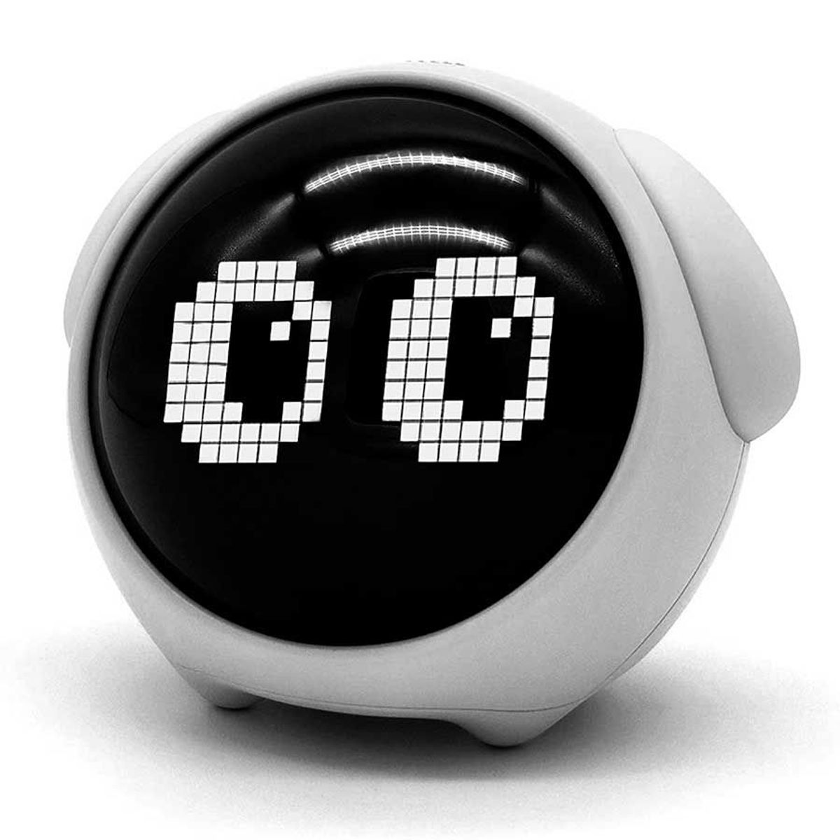 GENERICO - Reloj Despertador Interactivo Emoji Blanco