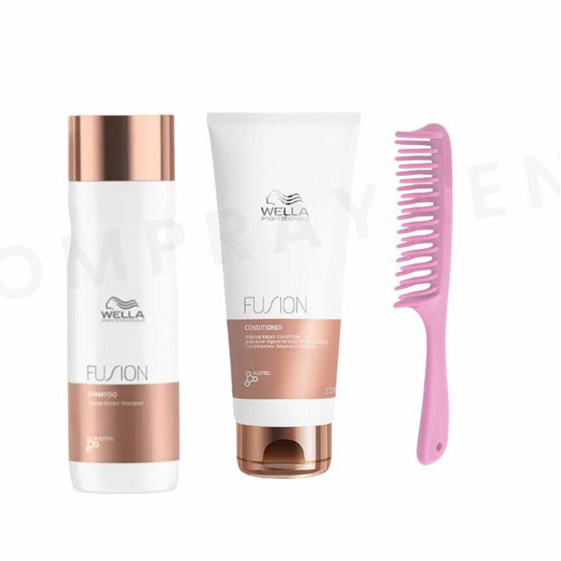 WELLA - Kit Wella Fusion Shampoo  acondicionador
