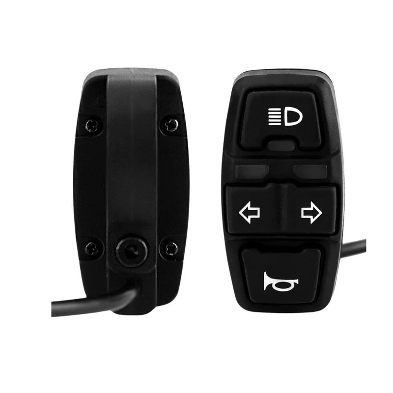 GENERICO - COMANDO MOTO IZQUIERDO UNIVERSAL CON LUZ