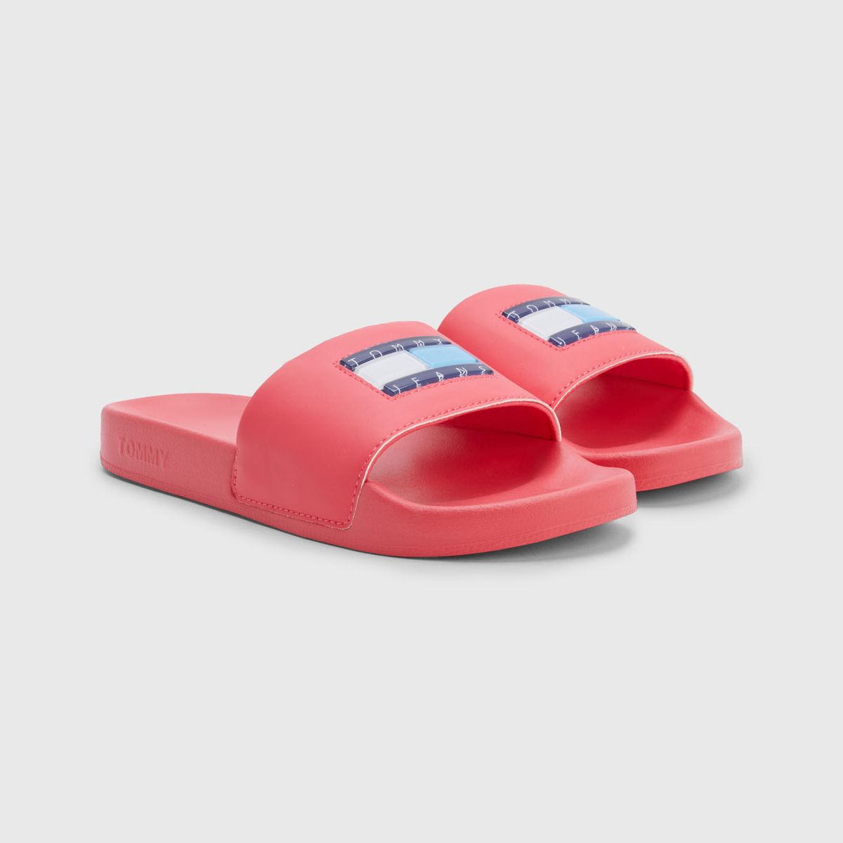 TOMMY HILFIGER - Sandalias De Piscina Acolchadas Tommy Hilfiger Mujer Rosa Tommy Hilfiger