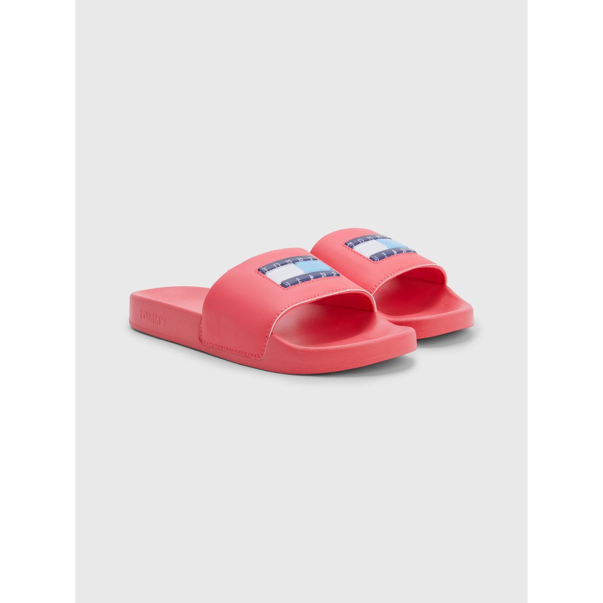 TOMMY HILFIGER - Sandalias De Piscina Acolchadas Tommy Hilfiger Mujer Rosa Tommy Hilfiger