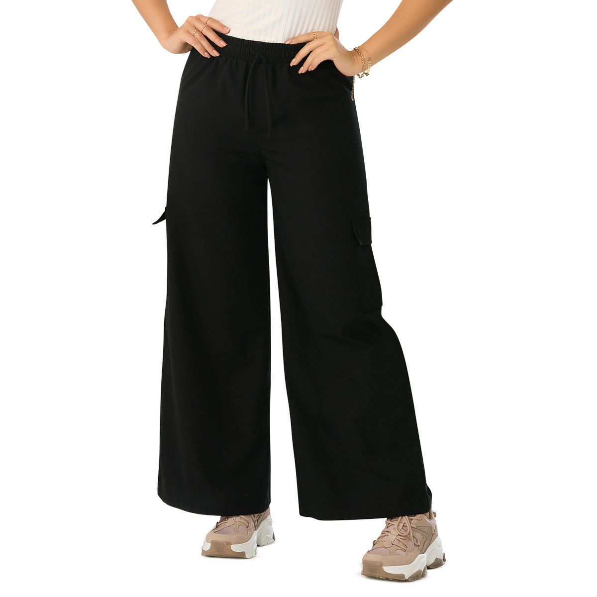 CROYDON - Pantalón Aitana Negro Croydon para Mujer