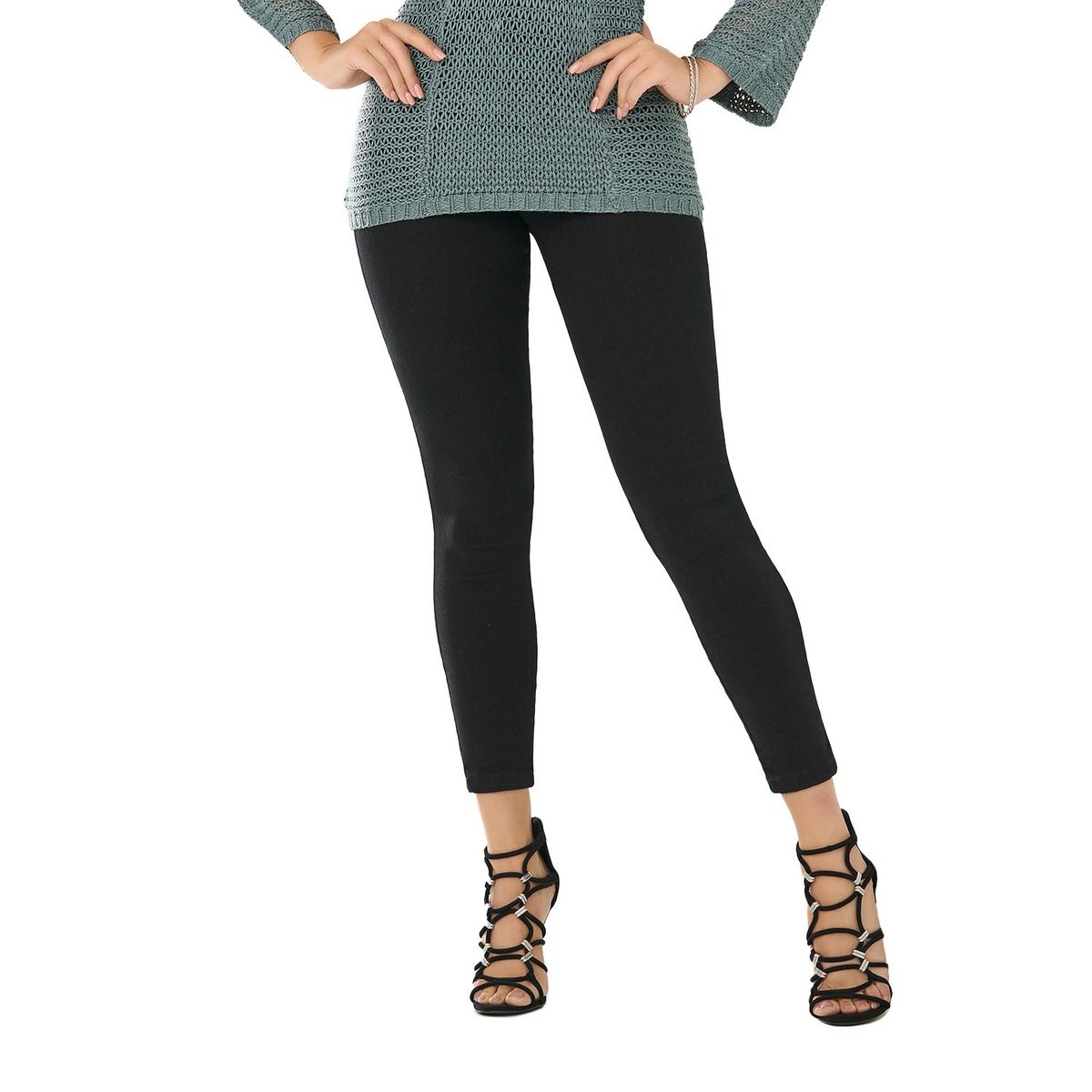 CROYDON - Jean Valeria Negro Croydon para Mujer