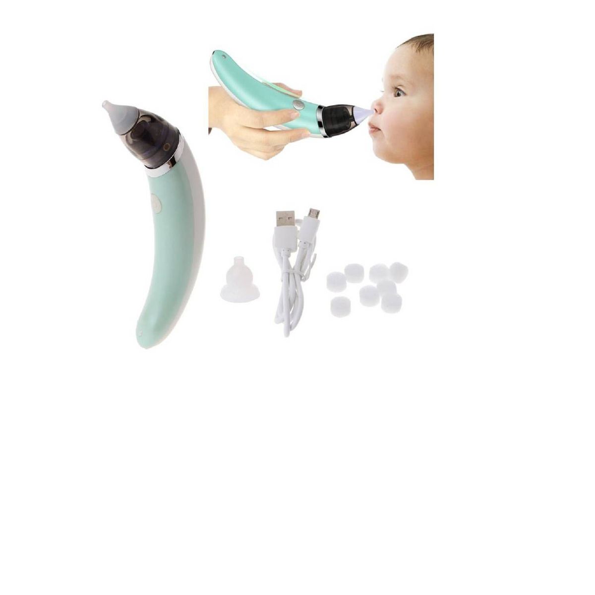 GENERICO - Aspirador Nasal Bebes Niños automatico