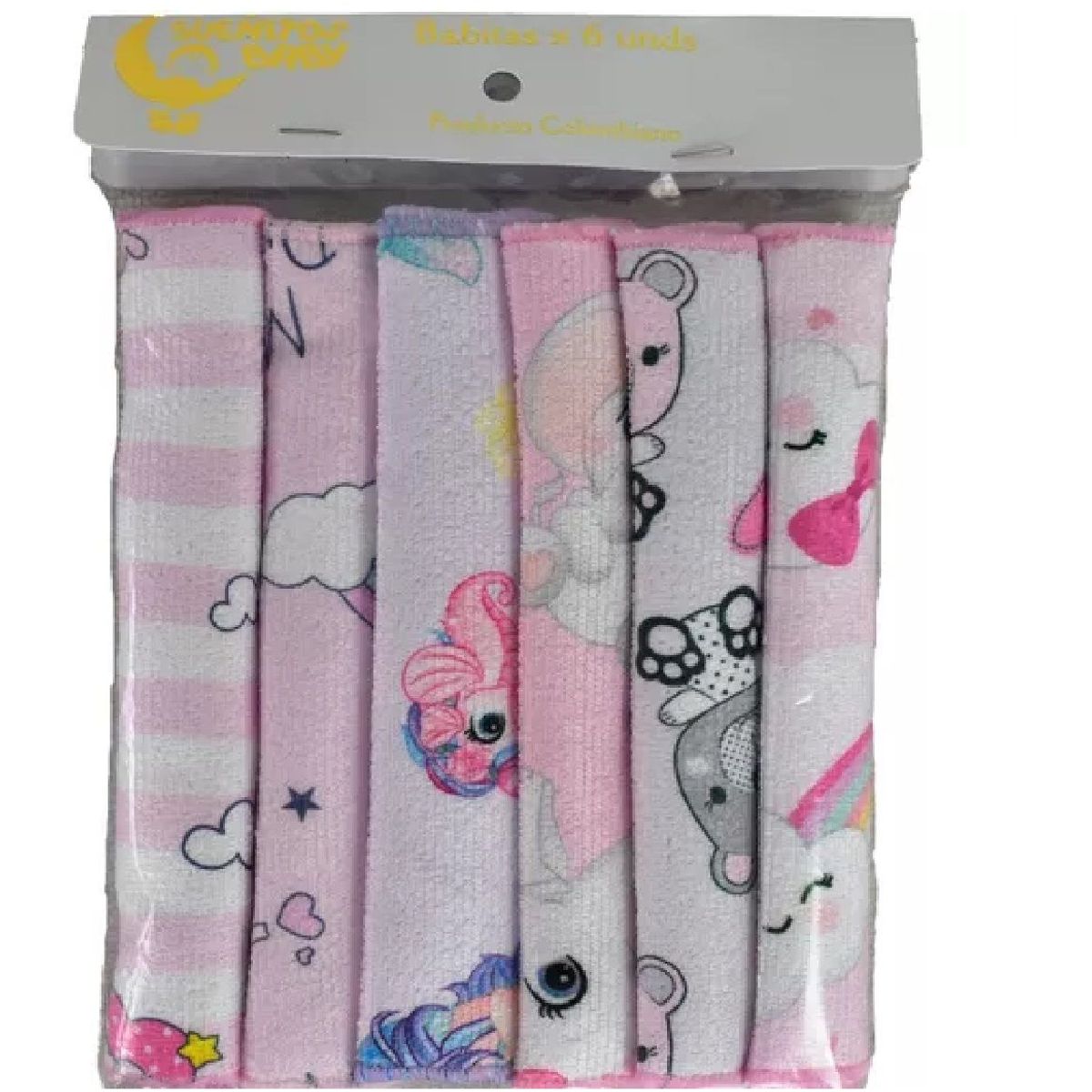 MUNDO BEBE - Babitas Faciales Toallitas Bebe Niña X6