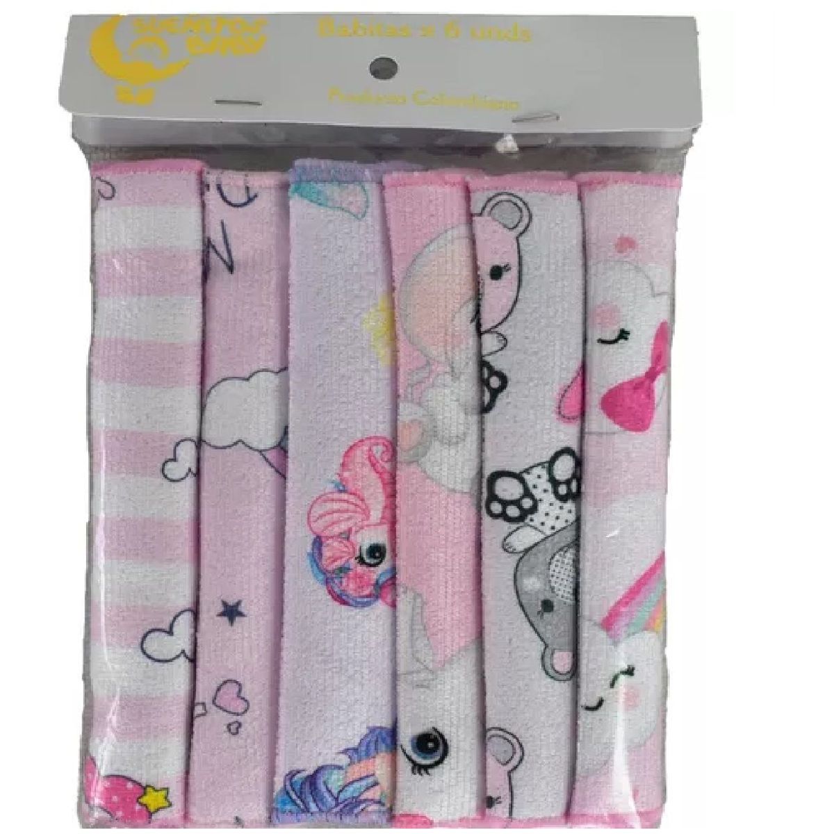 MUNDO BEBE - Babitas Faciales Toallitas Bebe Niña X6