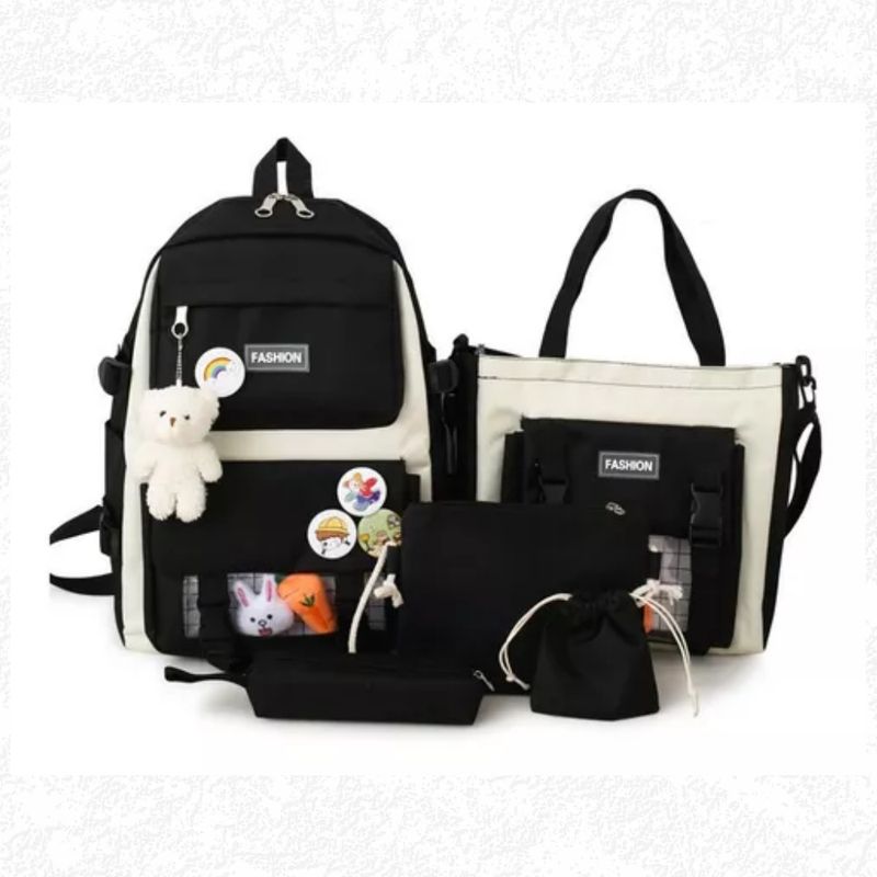 ONE PIXEL - Morral Maleta Combo 5 Piezas Para El Colegio ONE PIXEL