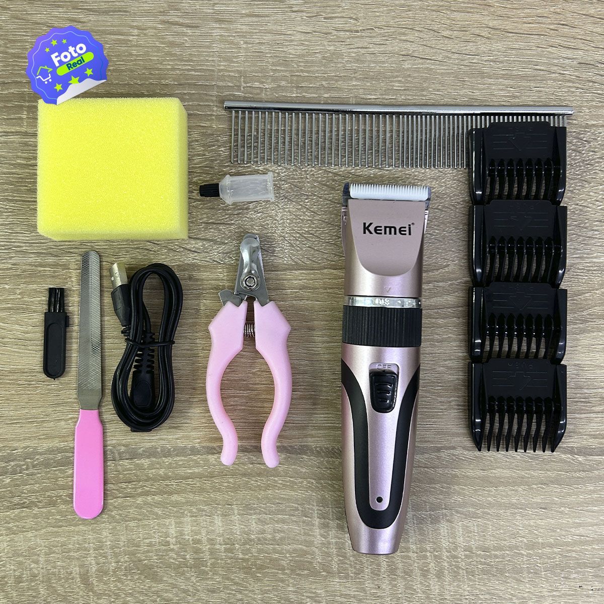 COMPRALOENCASA COM - Set De Cuidado De Mascotas Motilar Corta Uñas KM-1056