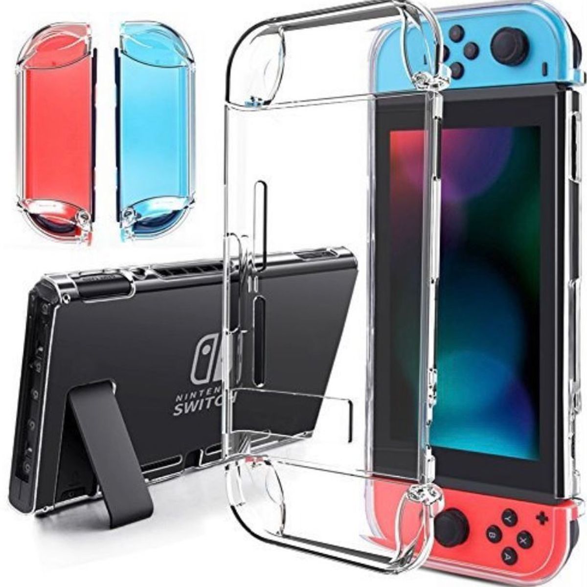 GENERICO - Protector Acrilico Transparente + Vidrio Para Switch