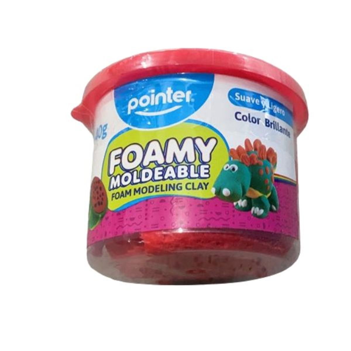 POINTER - Set De Foamy Moldeable 4 Colores Estimulación Niños Niñas