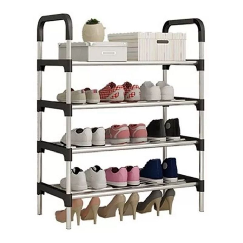 GENERICO - Organizador Zapatero Metálico 6 Niveles Shoe Rack
