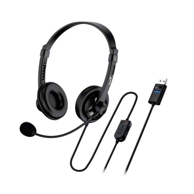 GENIUS - Diadema Genius Hs-230u Usb Control Volumen Call Center
