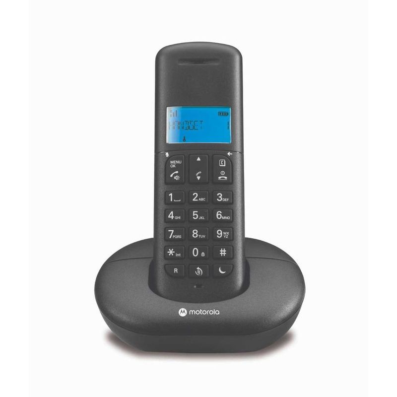 MOTOROLA - Teléfono Inalámbrico Dect 6.0 Con Altavoz Negro