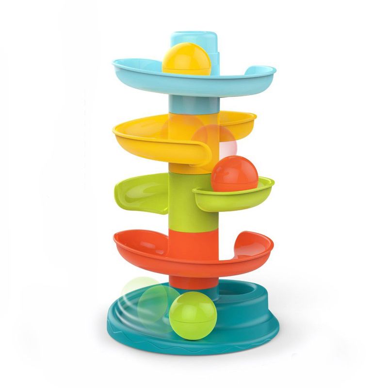 HUANGER - Torre Didáctica Huanger Para Bebé Desarmable Con Pelotas