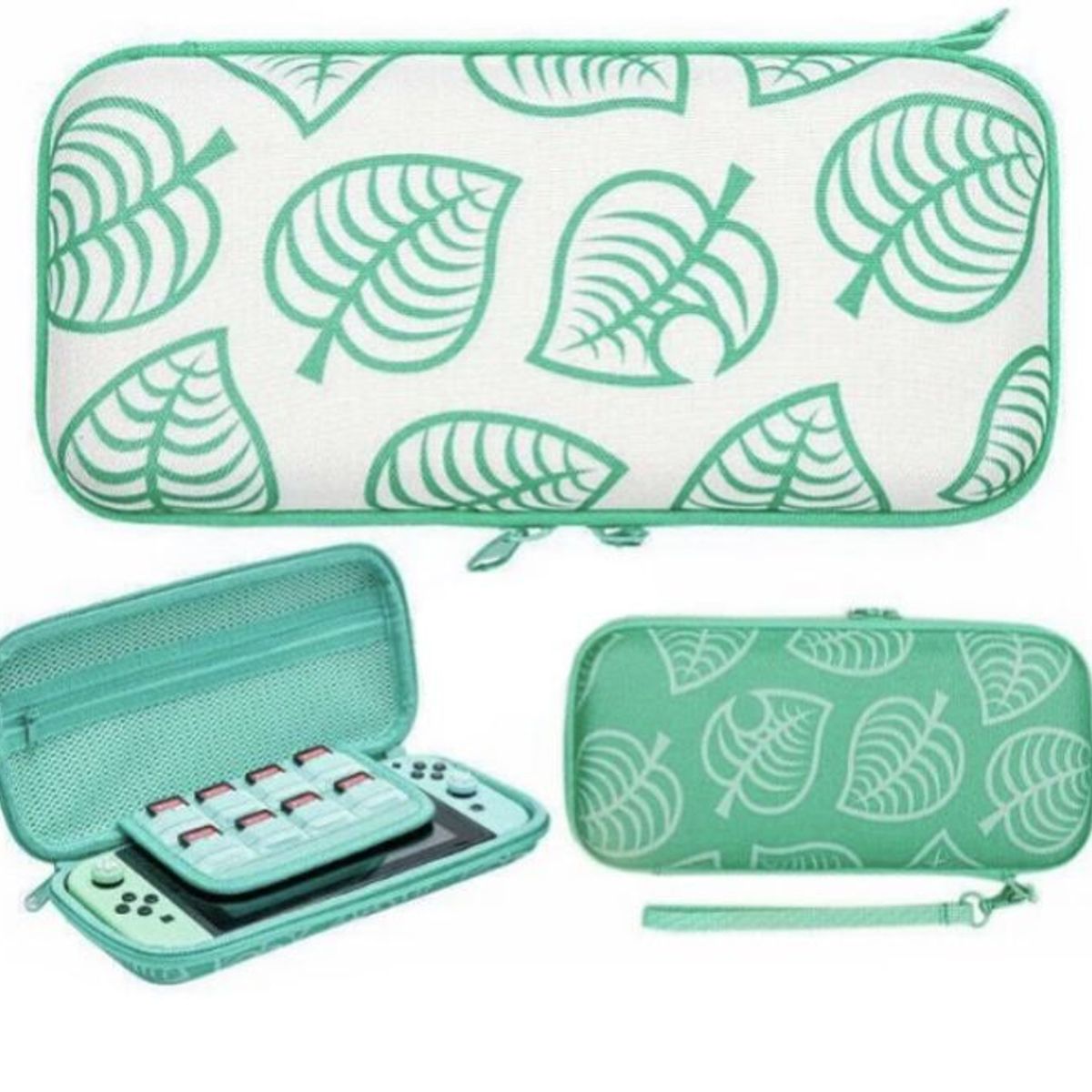 GENERICO - Estuche Animal Crossing + Vidrio Compatible Con Switch