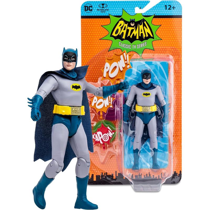 DC COMICS - Figura Batman 66 Tv Class Series Adam West Dc Mcfarlane Toys