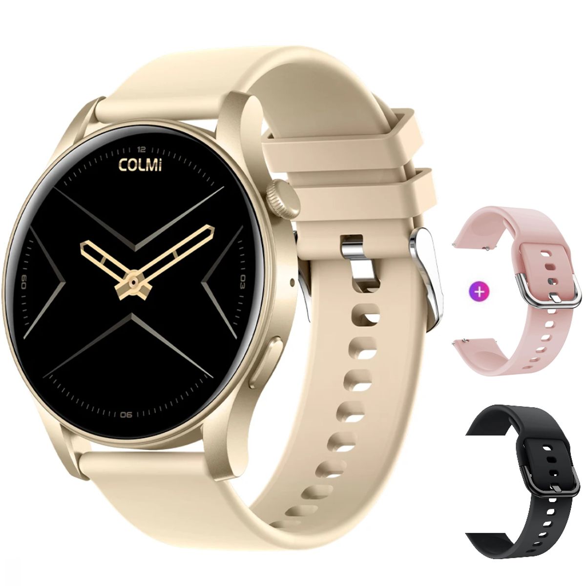 COLMI - Reloj Inteligente Mujer Amoled Llamadas GPS Deportes Smartwatch