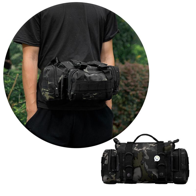 COMPRALOENCASA COM - Riñonera Táctica Militar Bolso Canguro AE-452-CP