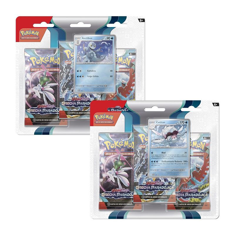 POKEMON - CARTAS DE POKEMON TCG SV-PARADOX RIFT-3-PK BLI SPA
