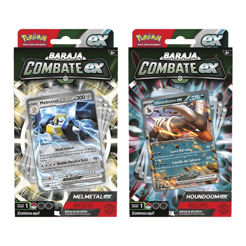 POKEMON - CARTAS DE POKEMON TCG MELM/HOUND EX BAT DECK SPA